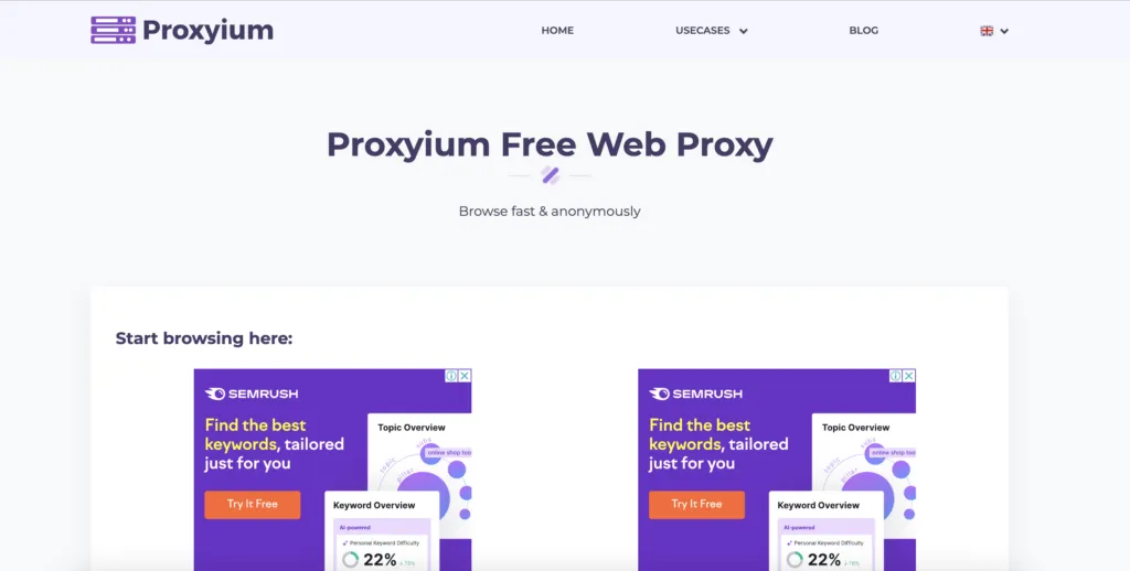 What are the Advantages of Proxyium?